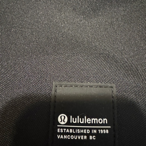 Lululemon Athletica Black Double Zip Backpack - Picture 3 of 5